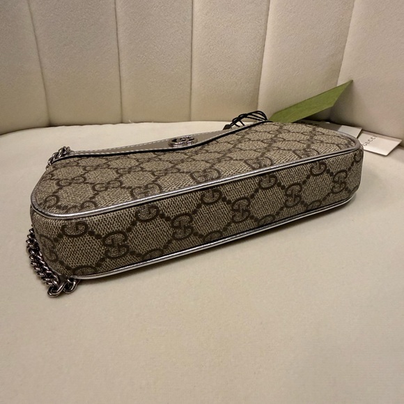Gucci Ophidia Mini Bag Silver - Picture 7 of 9